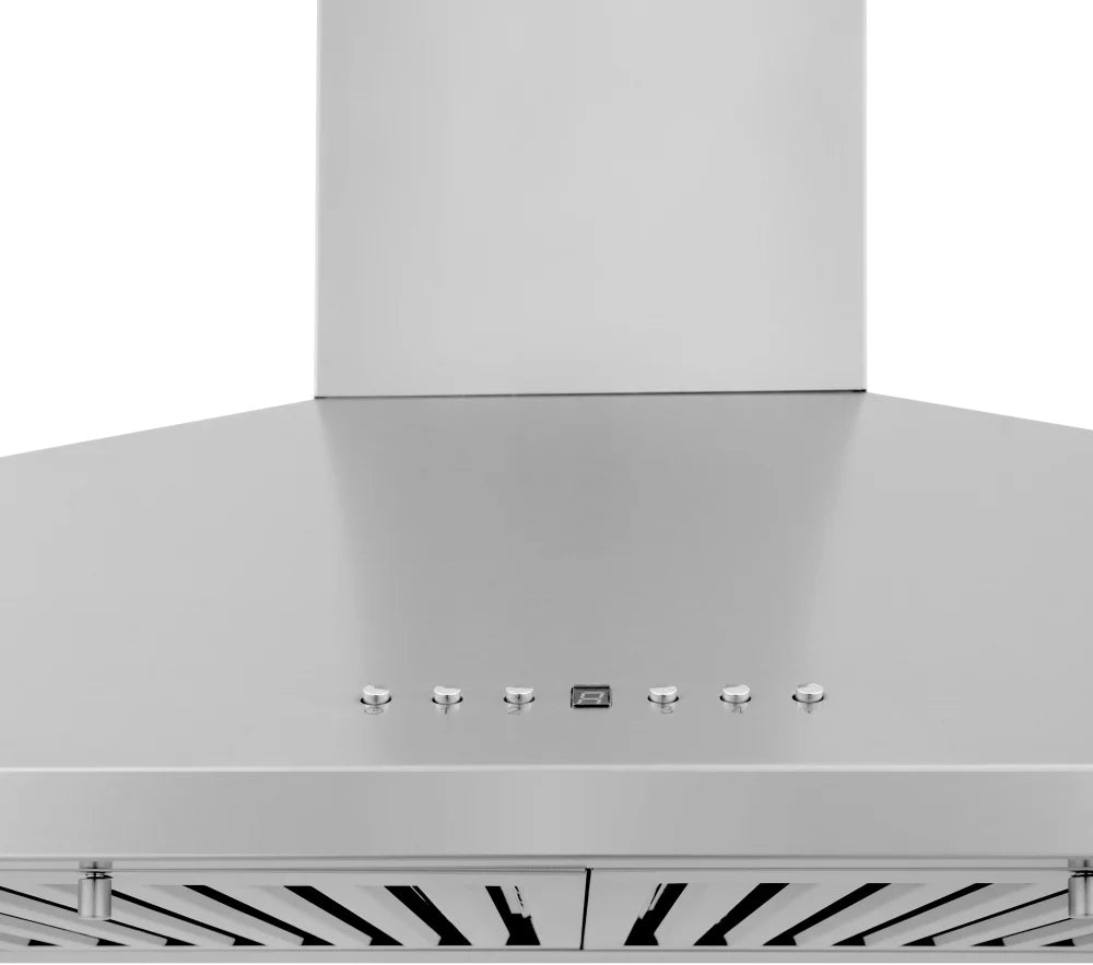 ZLINE 42" CrownSound™ Ducted Vent Wall Mount Range Hood in Stainless Steel with Built-in Bluetooth Speakers