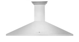 ZLINE 42" CrownSound™ Ducted Vent Wall Mount Range Hood in Stainless Steel with Built-in Bluetooth Speakers