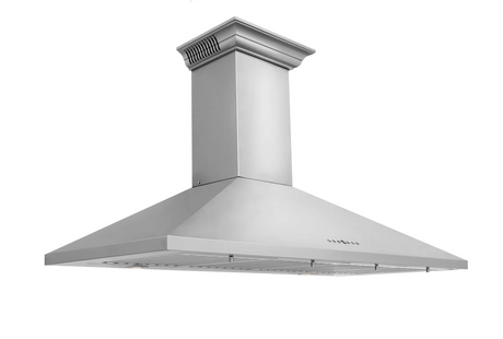 ZLINE 42" CrownSound™ Ducted Vent Wall Mount Range Hood in Stainless Steel with Built-in Bluetooth Speakers