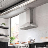 ZLINE 42" CrownSound™ Ducted Vent Wall Mount Range Hood in Stainless Steel with Built-in Bluetooth Speakers