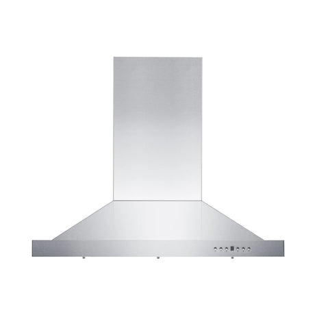 ZLINE 42" Ducted Island Mount Range Hood with Single Remote Blower in Stainless Steel