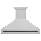 ZLINE 48" Autograph Edition Fingerprint Resistant Stainless Steel Range Hood and Handle