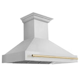 ZLINE 48" Autograph Edition Stainless Steel Range Hood (8654STZ-48-G)