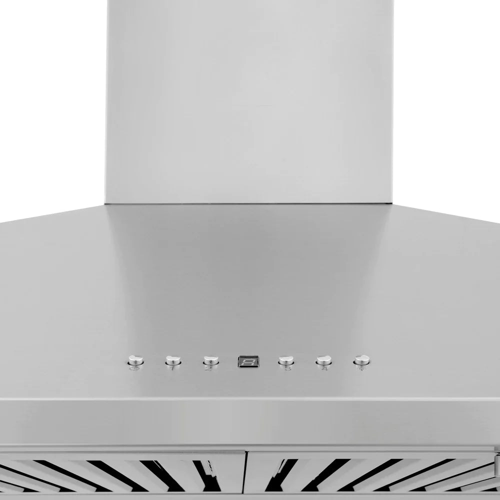 ZLINE 48" Convertible Vent Convertible Vent Wall Mount Range Hood in Stainless Steel