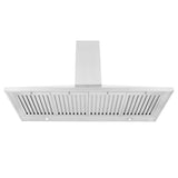 ZLINE 48" Convertible Vent Convertible Vent Wall Mount Range Hood in Stainless Steel