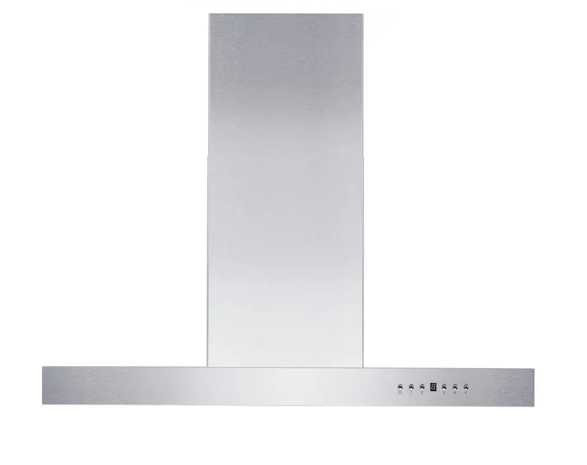 ZLINE 48" Convertible Vent Wall Mount Range Hood in Stainless Steel with Crown Molding