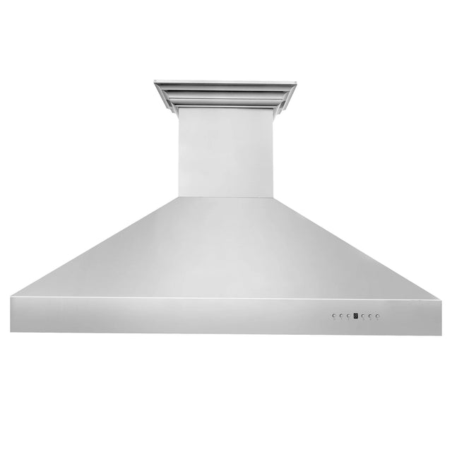 ZLINE 48" CrownSound™ Ducted Vent Wall Mount Range Hood in Stainless Steel with Built-in Bluetooth Speakers