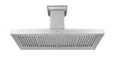 ZLINE 48" CrownSound™ Ducted Vent Wall Mount Range Hood in Stainless Steel with Built-in Bluetooth Speakers