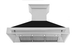 ZLINE 48" Stainless Steel Range Hood with Stainless Steel Handle