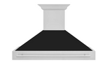 ZLINE 48" Stainless Steel Range Hood with Stainless Steel Handle