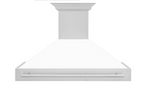 ZLINE 48" Stainless Steel Range Hood with Stainless Steel Handle