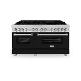 ZLINE 60" 7.4 cu. ft. Dual Fuel Range with Gas Stove and Electric Oven in Stainless Steel