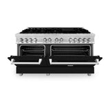 ZLINE 60" 7.4 cu. ft. Dual Fuel Range with Gas Stove and Electric Oven in Stainless Steel