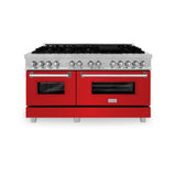 ZLINE 60" 7.4 cu. ft. Dual Fuel Range with Gas Stove and Electric Oven in Stainless Steel