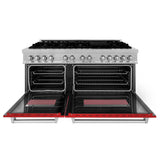 ZLINE 60" 7.4 cu. ft. Dual Fuel Range with Gas Stove and Electric Oven in Stainless Steel