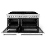 ZLINE 60" 7.4 cu. ft. Dual Fuel Range with Gas Stove and Electric Oven in Stainless Steel