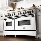 ZLINE 60" 7.4 cu. ft. Dual Fuel Range with Gas Stove and Electric Oven in Stainless Steel