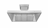 ZLINE 60" CrownSound™ Ducted Vent Wall Mount Range Hood in Stainless Steel with Built-in Bluetooth Speakers