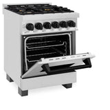 ZLINE Autograph Edition 24" 2.8 cu. ft. Dual Fuel Range with Gas Stove and Electric Oven in Stainless Steel