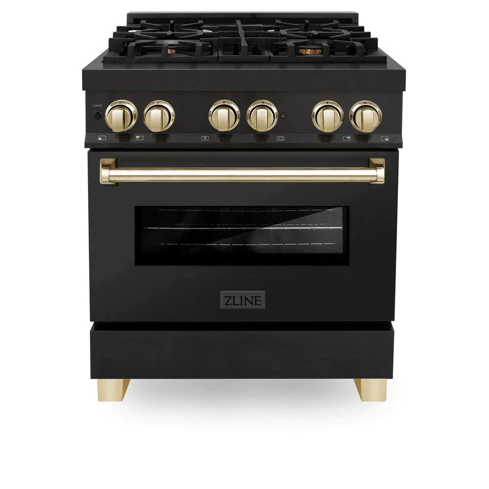 ZLINE Autograph Edition 30" Dual Fuel Range (RABZ-30-G)