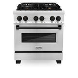 ZLINE Autograph Edition 30" Dual Fuel Range (RAZ-30-MB)