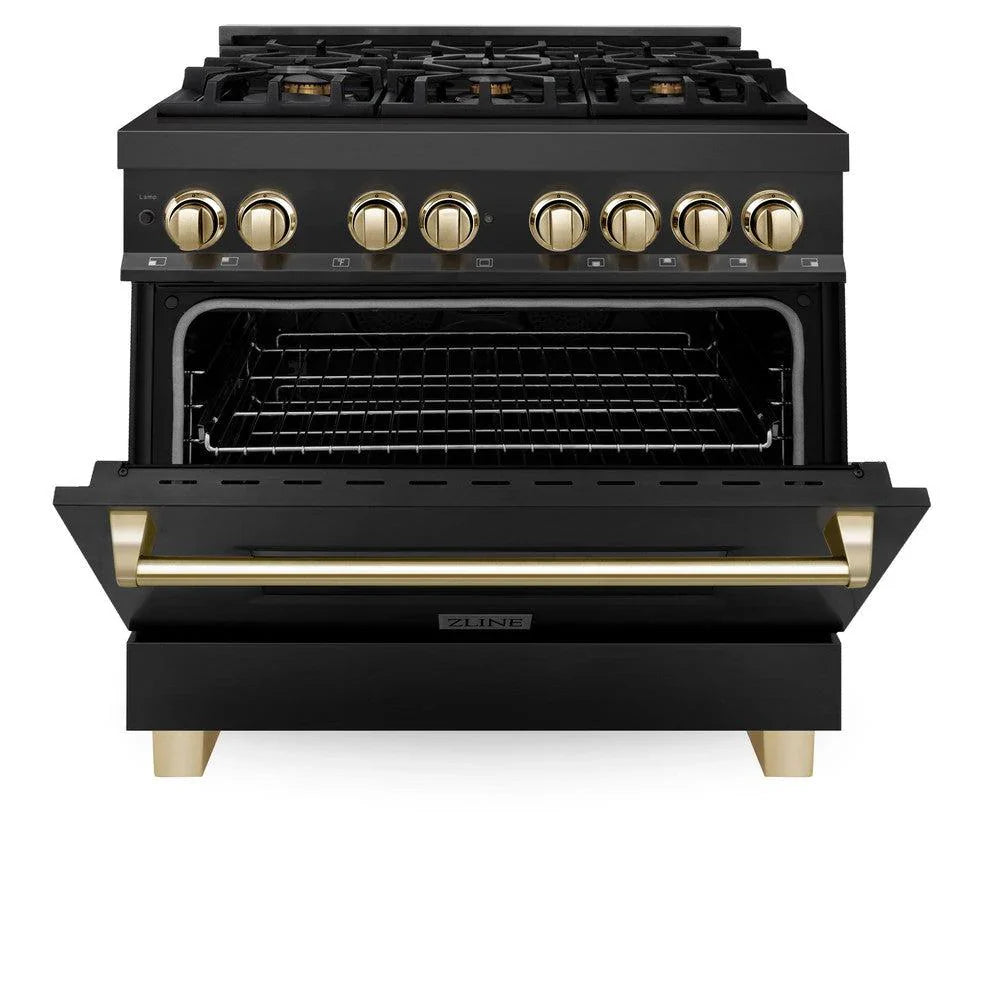 ZLINE Autograph Edition 36" Dual Fuel Range (RABZ-36-G)