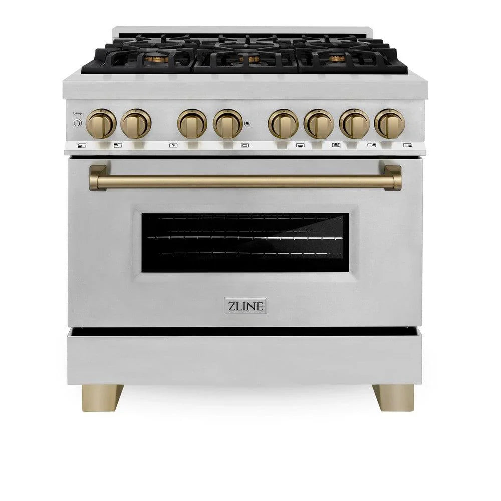 ZLINE Autograph Edition 36" Dual Fuel Range (RAZ-36-CB)