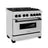 ZLINE Autograph Edition 36" 4.6 cu. ft. Dual Fuel Range with Gas Stove and Electric Oven in Stainless Steel