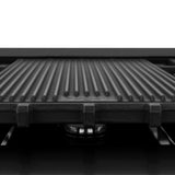 ZLINE Autograph Edition 48" Porcelain Rangetop with 7 Gas Burners in Black Stainless Steel