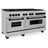 ZLINE Autograph Edition 60" 7.4 cu. ft. Dual Fuel Range with Gas Stove and Electric Oven in DuraSnow Stainless Steel
