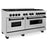 ZLINE Autograph Edition 60" 7.4 cu. ft. Dual Fuel Range with Gas Stove and Electric Oven in Stainless Steel