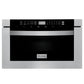 ZLINE Appliance Package - 36" Gas Range, Range Hood, 36" Refrigerator with Ice Maker, 24" Microwave Drawer and Dishwasher in Stainless Steel