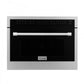 ZLINE Appliance Package - 36 in. Dual Fuel Range, Range Hood, Microwave Oven, Dishwasher, 4KP-RARH36-MODWV