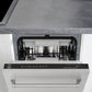ZLINE Appliance Package - 36" Gas Range, Range Hood, 36" Refrigerator with Ice Maker, 24" Microwave Drawer and Dishwasher in Stainless Steel
