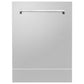 ZLINE 5-Piece Appliance Package - 48 In. Gas Rangetop, Range Hood, Refrigerator, Dishwasher and Wall Oven in Stainless Steel, 5KPR-RTRH48-AWDDWV