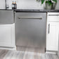 ZLINE 24" Tallac Series 3rd Rack Tall Tub Dishwasher with Satin Stainless Steel Panel and Stainless Steel Tub, 51dBa, DWV-SN-24