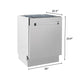 ZLINE 24" Tallac Series 3rd Rack Tall Tub Dishwasher with Satin Stainless Steel Panel and Stainless Steel Tub, 51dBa, DWV-SN-24