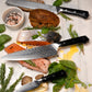 ZLINE 3-Piece Professional Japanese Damascus Steel Kitchen Knife Set, KSETT-JD-3