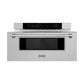 ZLINE 30 in 1.2 cu. ft. Built-in Microwave Drawer in Satin Stainless Steel, MWD-30-SS