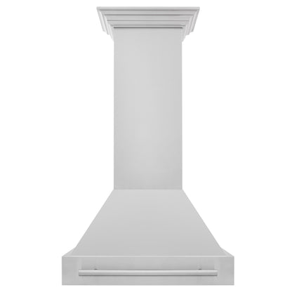 ZLINE 30 Inch Stainless Steel Range Hood with Stainless Steel Handle, 8654STX-30