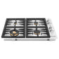 ZLINE 30" Gas Cooktop with 4 Gas Brass Burners, RC-BR-30