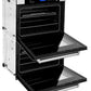ZLINE 5-Piece Appliance Package - 48 In. Gas Rangetop, Range Hood, Refrigerator, Dishwasher and Wall Oven in Stainless Steel, 5KPR-RTRH48-AWDDWV