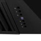 ZLINE Autograph Package - 30 In. Gas Range, Range Hood, Dishwasher in Black Stainless Steel with Gold Accent, 3AKP-RGBRHDWV30-G