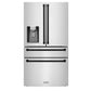 ZLINE Autograph Package - 36" Rangetop, Range Hood, Dishwasher, Refrigerator with External Water and Ice Dispenser, Microwave Oven, Wall Oven