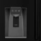 ZLINE Autograph Package - 48" Dual Fuel Range, Range Hood, Refrigerator with Water and Ice Dispenser, Microwave and Dishwasher in Black Stainless Steel with Bronze Accents