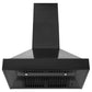 ZLINE 36 in. 700 CFM Black Stainless Steel Wall Mount Range Hood, BS655N-36