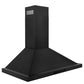 ZLINE Appliance Package - 36 In. Dual Fuel Range, Range Hood, Dishwasher in Black Stainless Steel, 3KP-RABRH36-DWV