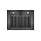 ZLINE 30 in. Gas Range in Black Stainless Steel & 30 in. Range Hood Appliance Package, 2KP-SGRBRH30