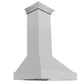 ZLINE 36" Satin Stainless Steel Wall Mount Range Hood, 8654SN-36
