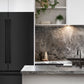 ZLINE Appliance Package - 48 In. Gas Range, Refrigerator, Range Hood, Microwave Drawer in Black Stainless Steel, 4KPR-SGRBRH48-MW